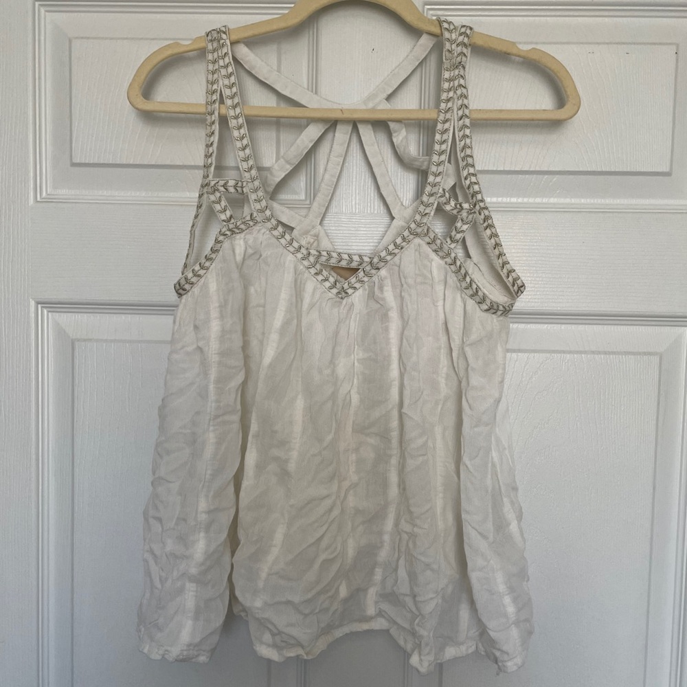 Anthropologie Grecian tank